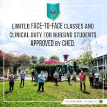 Limited Face to Face Classes Approved for FU