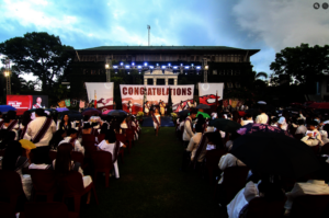 the commencement exercise