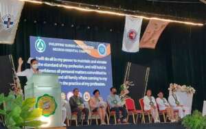 the oath taking ceremony