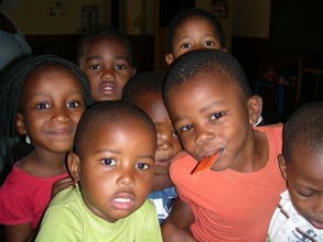 Children at a Resource centre