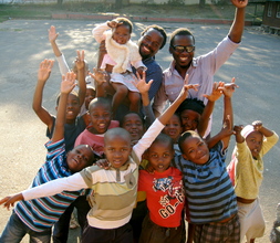 Noah children practice their performance