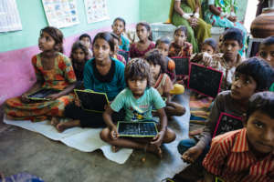 Sponsor School Material to slum Kids