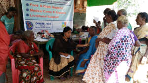Medical camp and medicines to flood victims