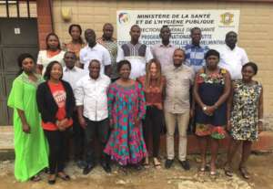 The Cote d'Ivoire Ministry of Health Team and SCI