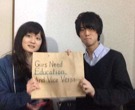 1,500 Students Stand #withMalala in Japan