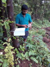 Camera trap installation