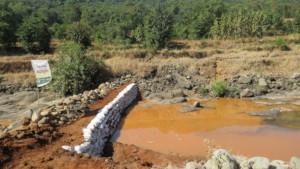 small dam