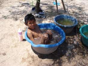 An indigenous Toba child part of thr community