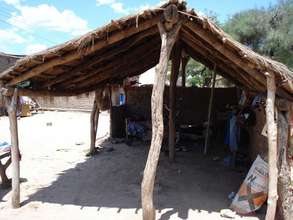 Tipical house in the rural zone of Chaco