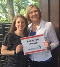 Dr. Caroline Maness (L) and Catherine Rye (R)