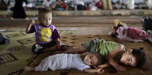 kids waiting for help