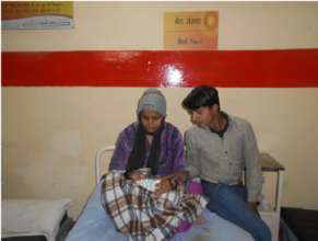 Couple at Merrygold hospital after Delivery