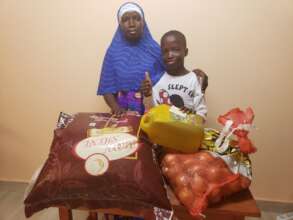 Gibril & his mom