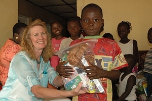 School Supplies Distributed at El Shaddai Children's Home