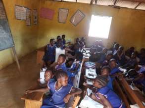 Current classroom in Kamawornie