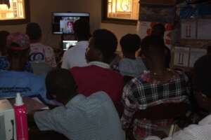 Students at the Mentoring Session