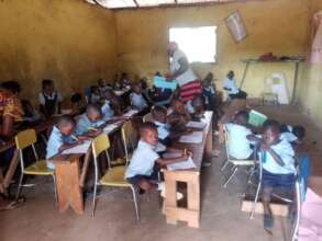 Kamawornie Nursery students in new classroom