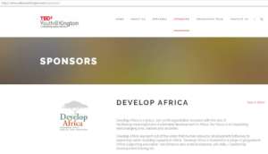Develop Africa - a sponsor