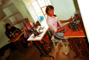 Better livelihood through sewing vocational educat