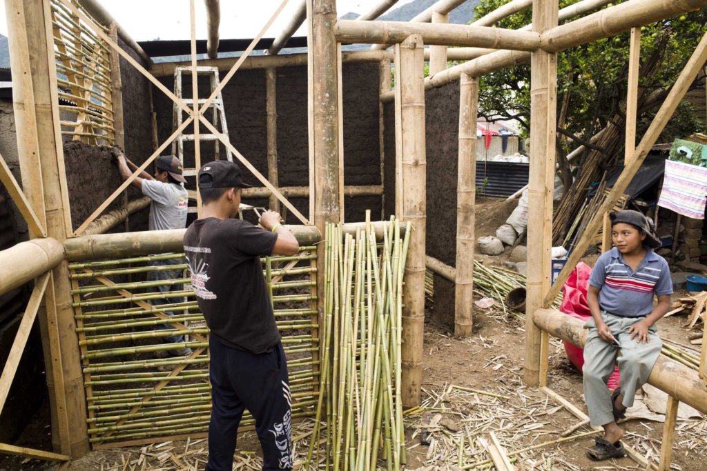 Eco-friendly building for the poor