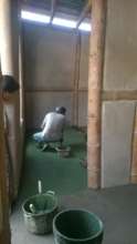 beautiful interior after stucco.