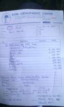 Hospital Invoice