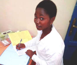 Claudine's rotation included admin and assisting