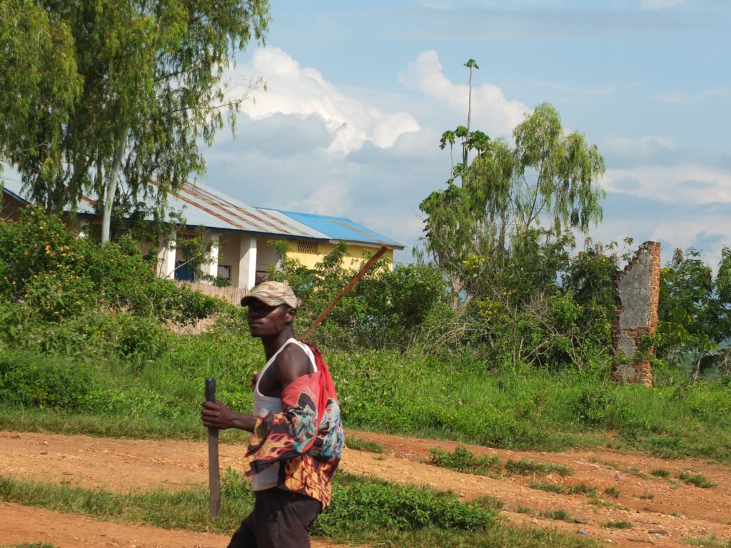 Men like this one remain in Rwenena (2017 photo)