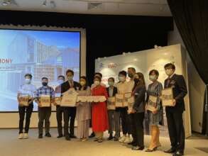 Handover event for WAO's CCC with donors