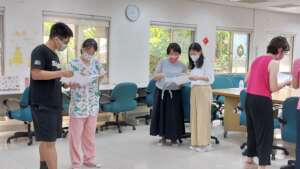 A warm-up for volunteer trainning