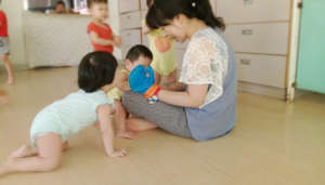 Music exploration for toddlers