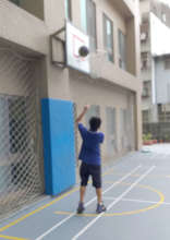 Children can only exercise by turns