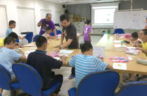 Older children panted.