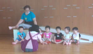Story telling for the toddlers