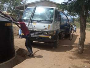 Delivering clean water to school