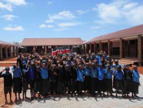 Pupils from our newest partner school, Ngambenyi