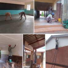 Selected repair work at Ngambenyi Primary