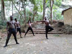 Our Dance Teachers Salifou, Faby, Alya, & Ibrahima