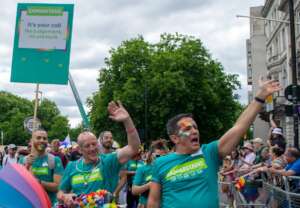 Samaritans at London Pride 2022