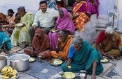 Sponsor Hot Meals for Destitute Elders in India