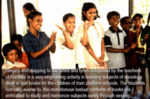 Students learn through music and singing