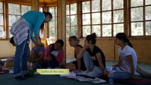 Zuliha concentrated in photo studies