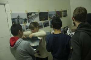 Preparation work for the 2nd exhibition