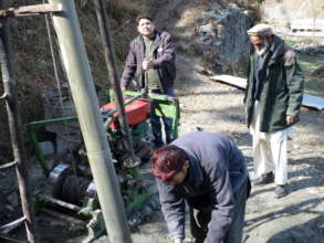 Installation of 1 water pump in one of the area