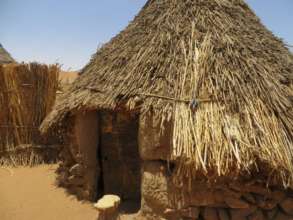 New house built by the villagers