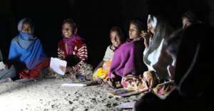 Girls at Barefoot's night schools