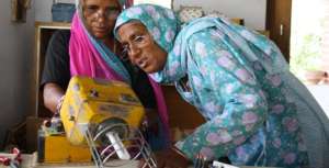 Indian rural women learning technology