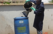 Credit for Collection of 31,000 ltrs of Used Oil.
