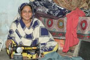 Parveen is back to work