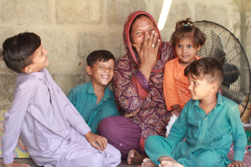 Shenaz is back with her kids